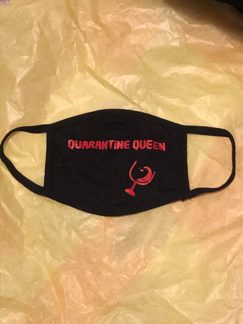 Quarantine Queen Single Layer Masks